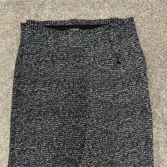 Express Women's Ankle Pants Size 6 Gray High Rise Pockets Lightweight NWOT - Picture 7 of 16